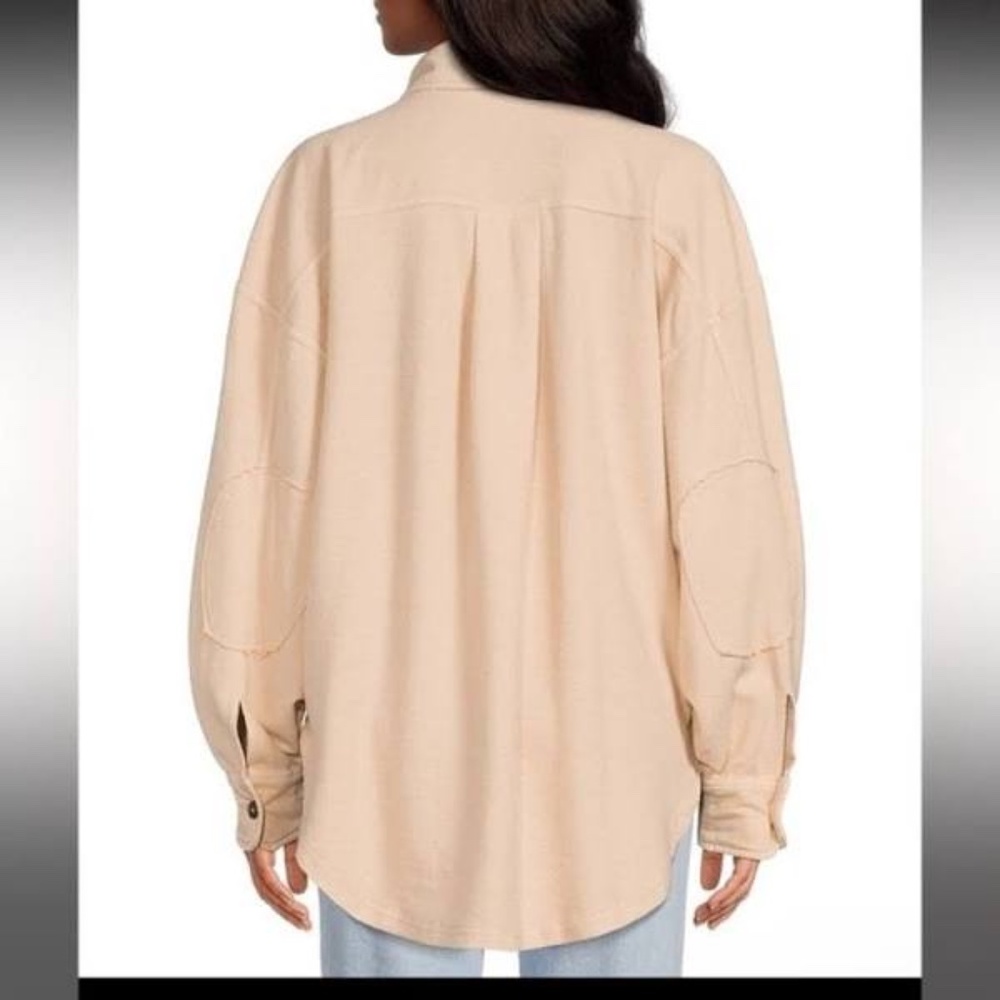 Free People  Ruby Jacket Champagne Dreams Shacket - Picture 4 of 12